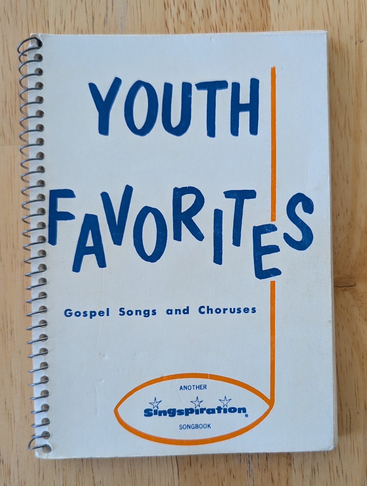 Youth Favorites Gospel Songs & Choruses by Singspiration Pocket Size Spiral