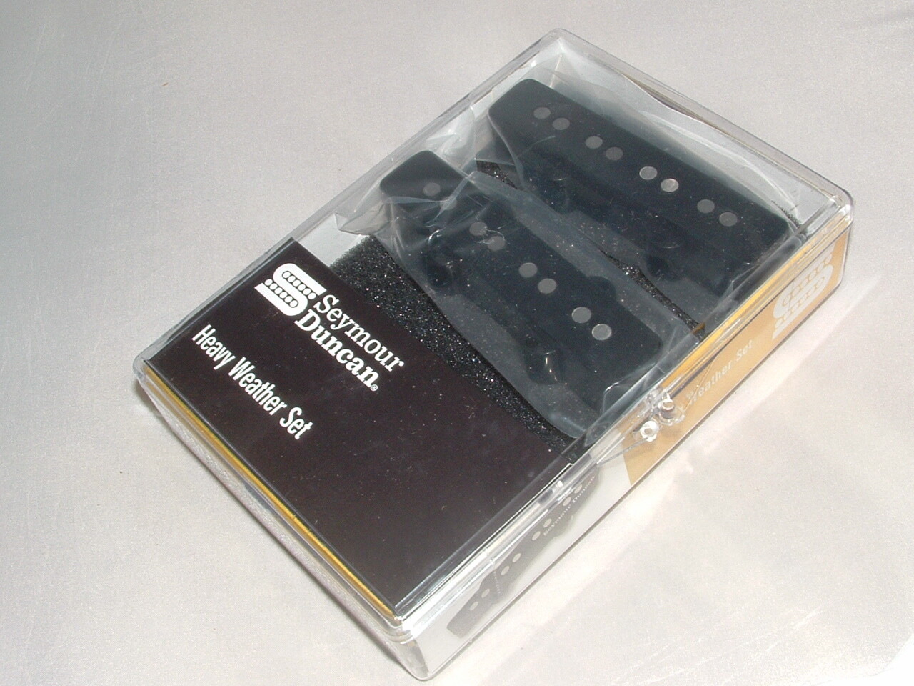 Seymour Duncan Heavy Weather Jazz Bass Pickup Set (No Logo) New with Warranty