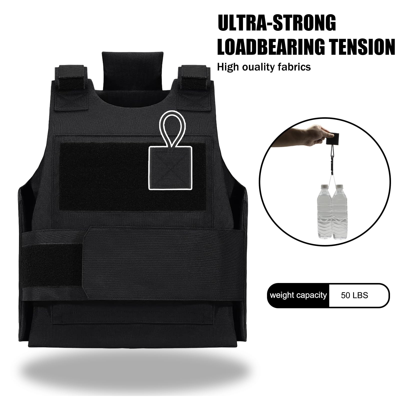 MYRIONT 2 Pack Microphone Radio Holder, Mic Clips for Law 1.97 inches, Black