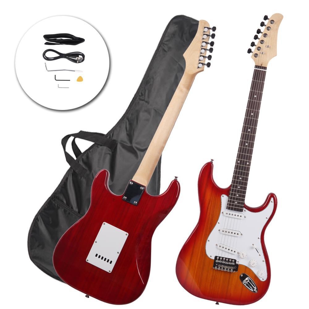 GST Electric Guitar Rose wood Fingerboard for Student +Gigbag +Cord+Strap