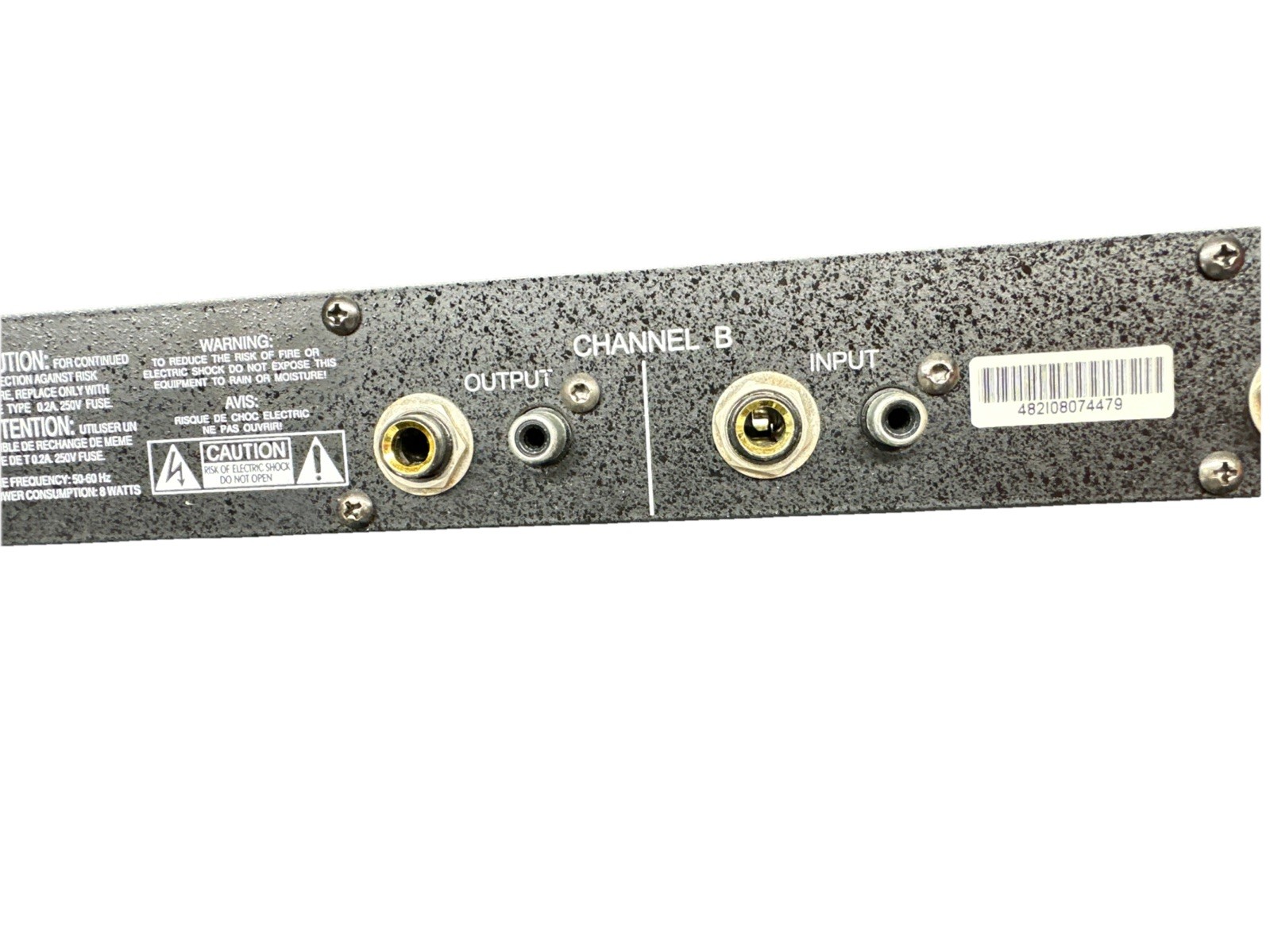 BBE 482i Sonic Maximizer Rackmount Unit – Power tested