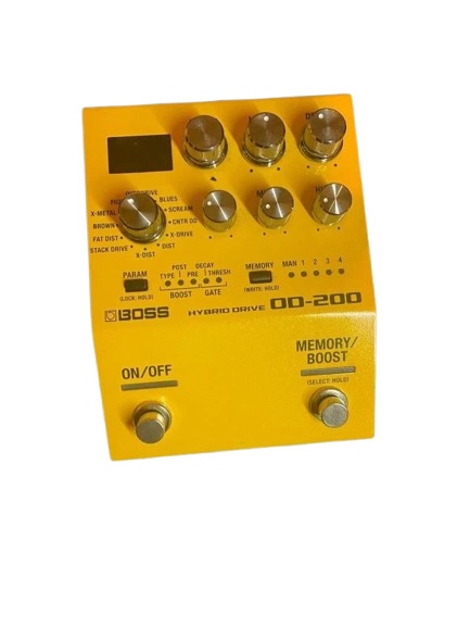 Boss OD-200 Hybrid Overdrive Guitar Pedal Good GP