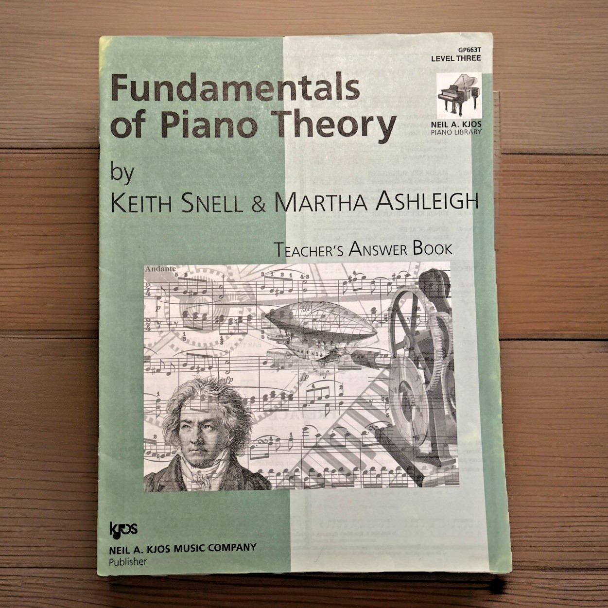 Fundamentals of Piano Theory ~ Teacher’s Answer Book ~ Keith Snell ~ Level 3