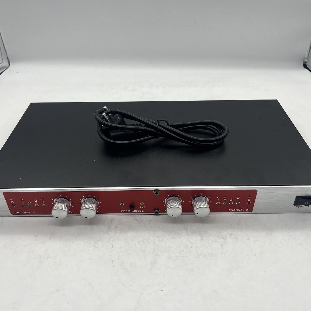 New BBE 882i Sonic Maximizer Rackmount Unit 1U With XLR Cables 110V~50/60Hz
