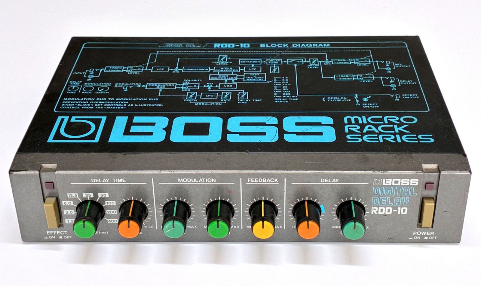 BOSS RDD-10 Digital Delay Micro Rack Guitar Effects Unit MIJ #60 DHL or EMS