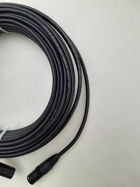 200FT PRO CAT6 Tactical Shielded w/Neutrik Ethercon RJ45 Digital Audio Cable
