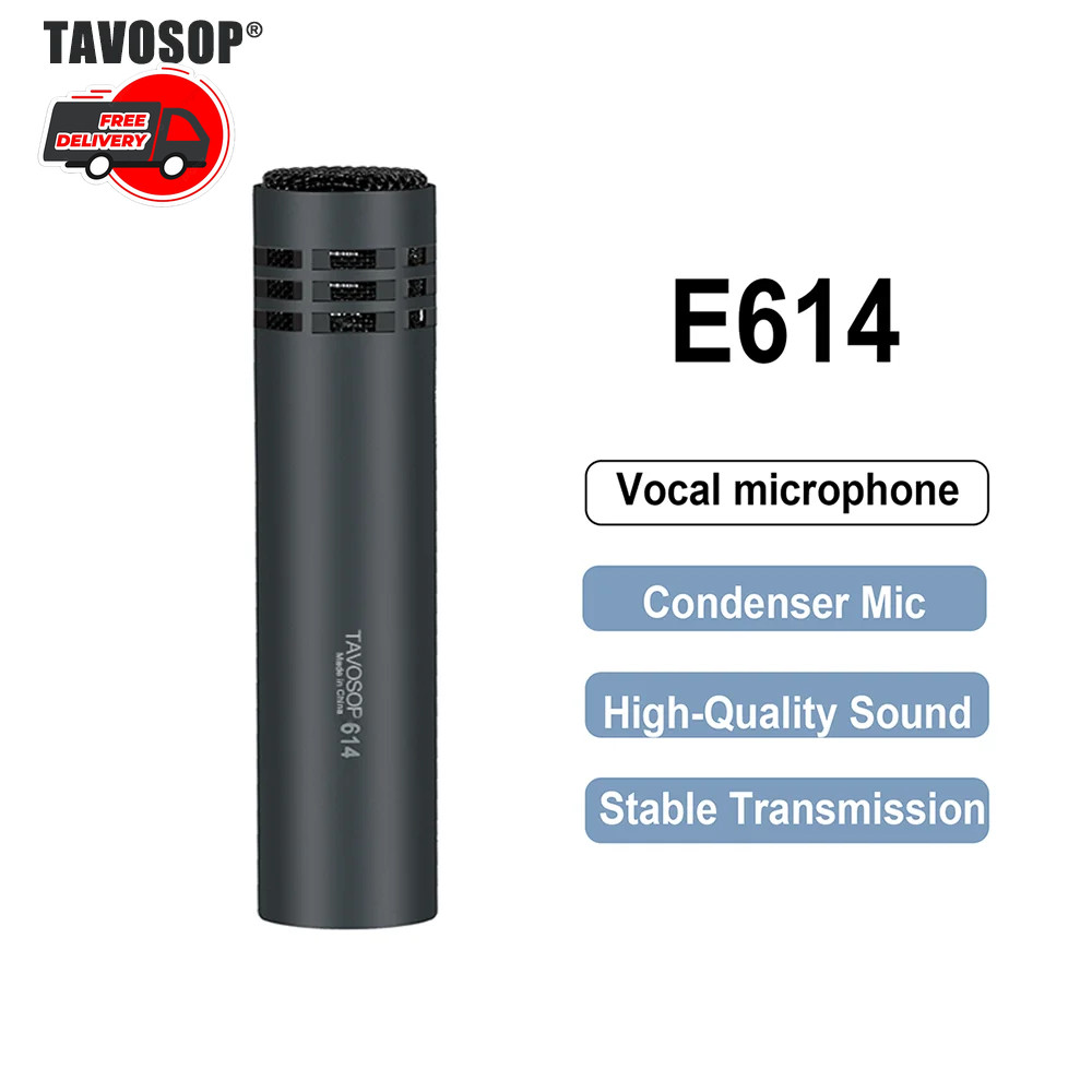 Opened Sennheiser E614 Super-Cardioid Condenser Instrument Drum Microphone