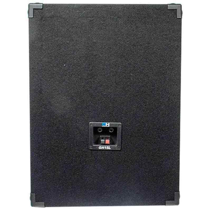 Pair of Passive 15 Inch 2-Way PA/DJ Loudspeaker Cabinets – 800 Watts Full Range
