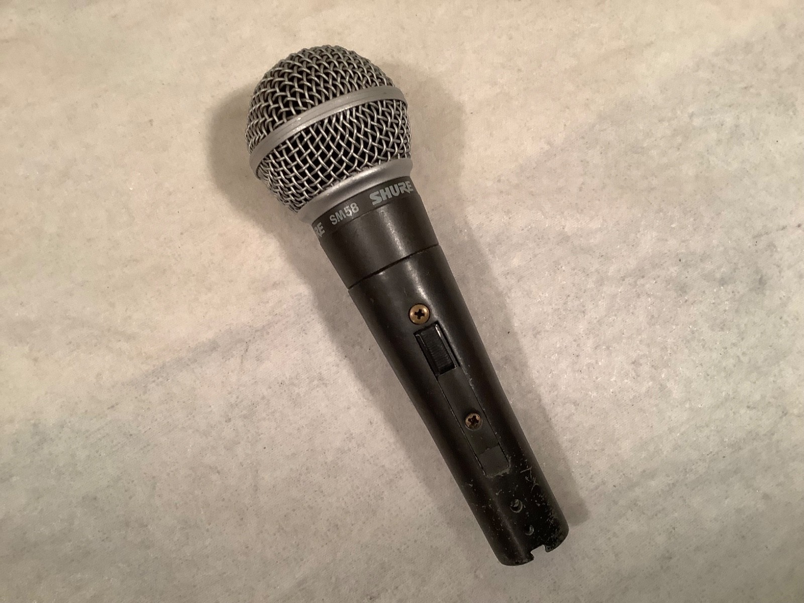 Shure SM58 Wired Dynamic Microphone with On/Off Switch