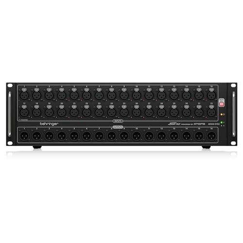 Behringer Stage Box 32in/16out AES50 connection Compatible with X32 Equipped