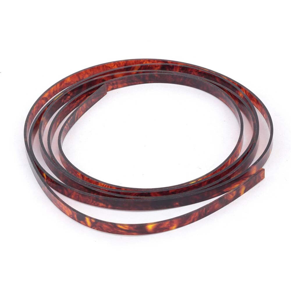Plastic Guitar Binding Purfling Strips 1650x3x1.5mm Tortoise Shell Strip 2pcs