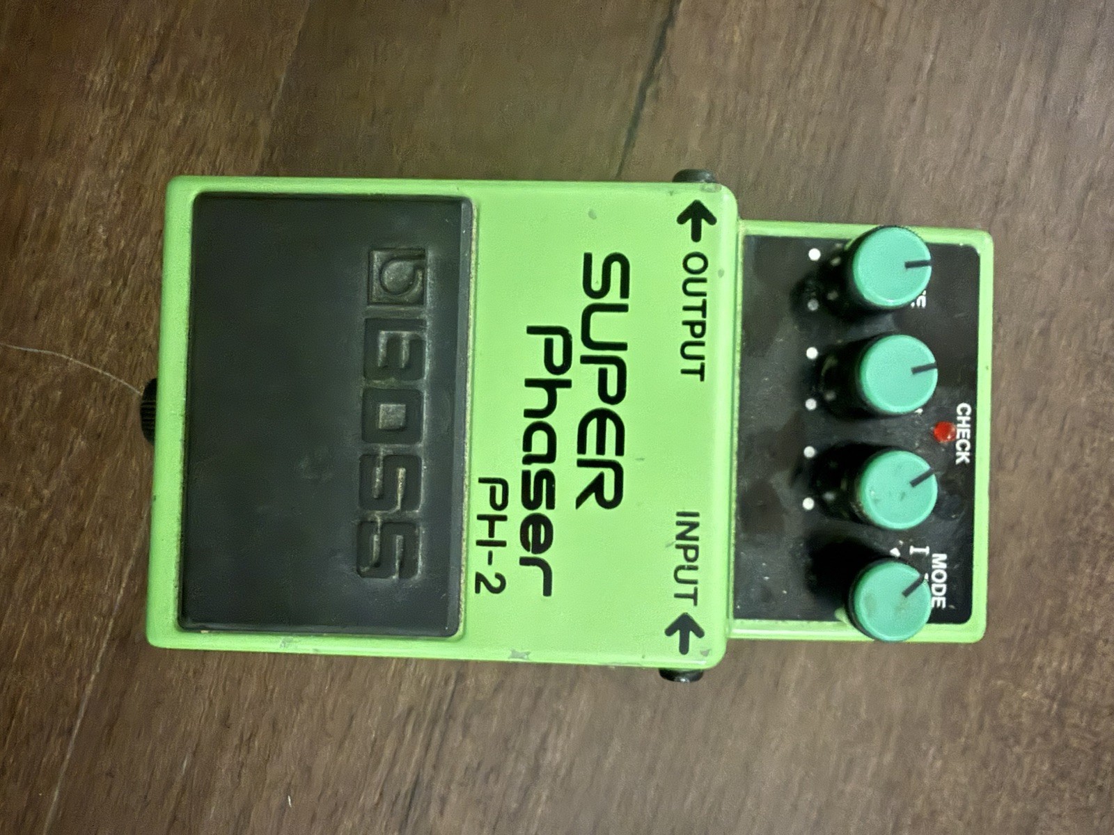 Boss PH-2 Super Phaser Taiwan Green Guitar Effect Pedal