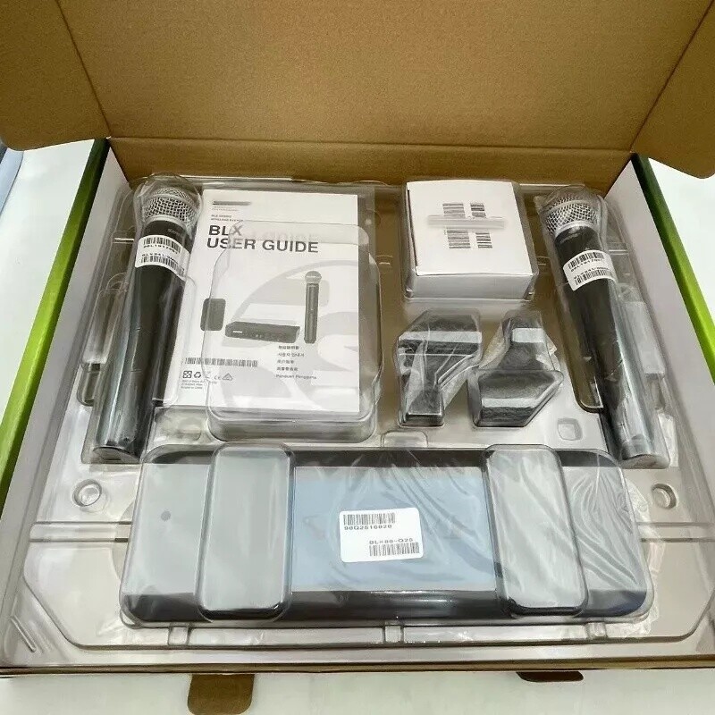 BLX288//PG58 Wireless Microphone System Come With 2 Handheld Microphone FOR