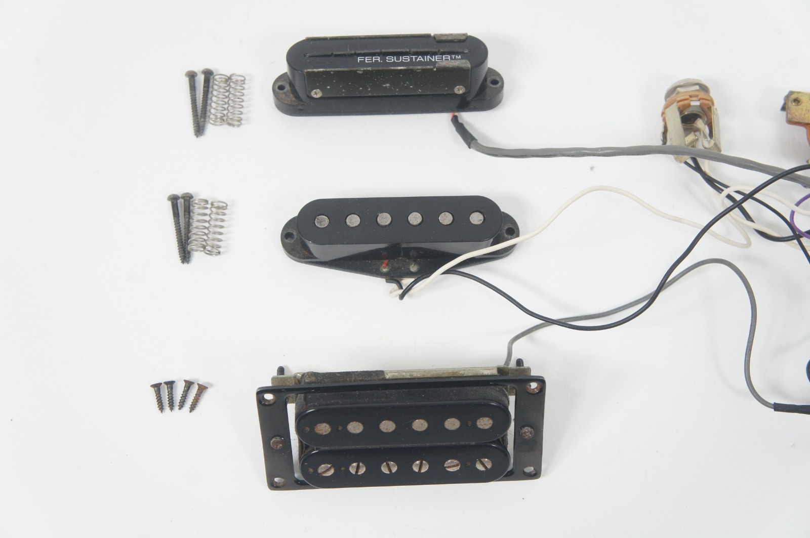 FERNANDES FER. Full Mode Sustainer System Unit SSH Driver / Pickup Prewired Set