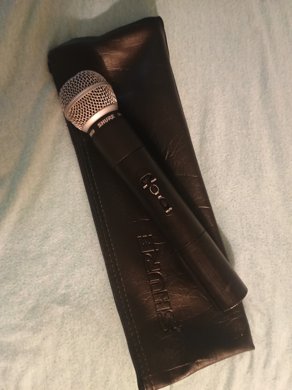 Shure LX2 Handheld Wireless SM58 Microphone – 170.245 MHz Clean Excellent Cond.