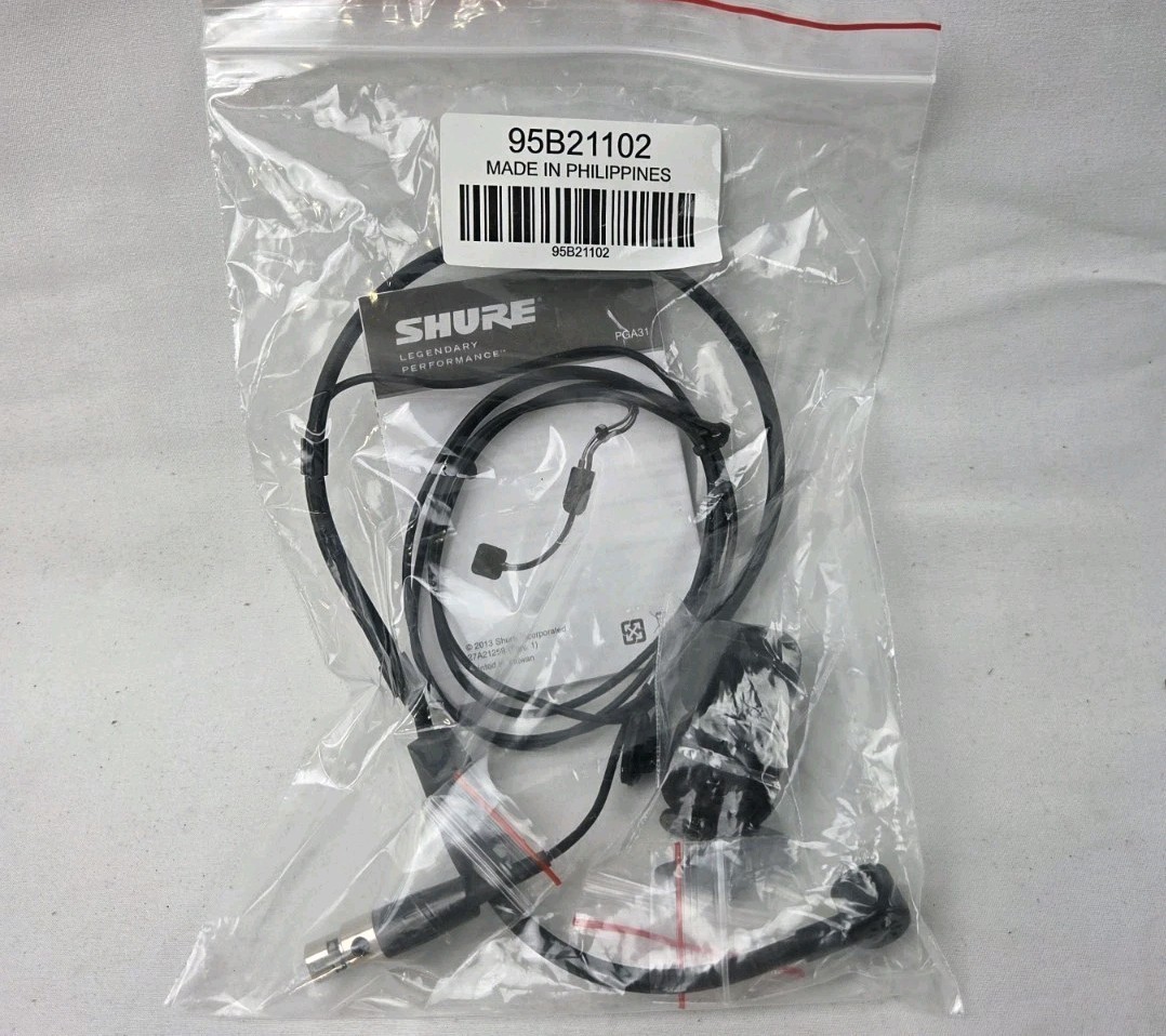 Shure PGA31 Performance Headset Condenser Microphone