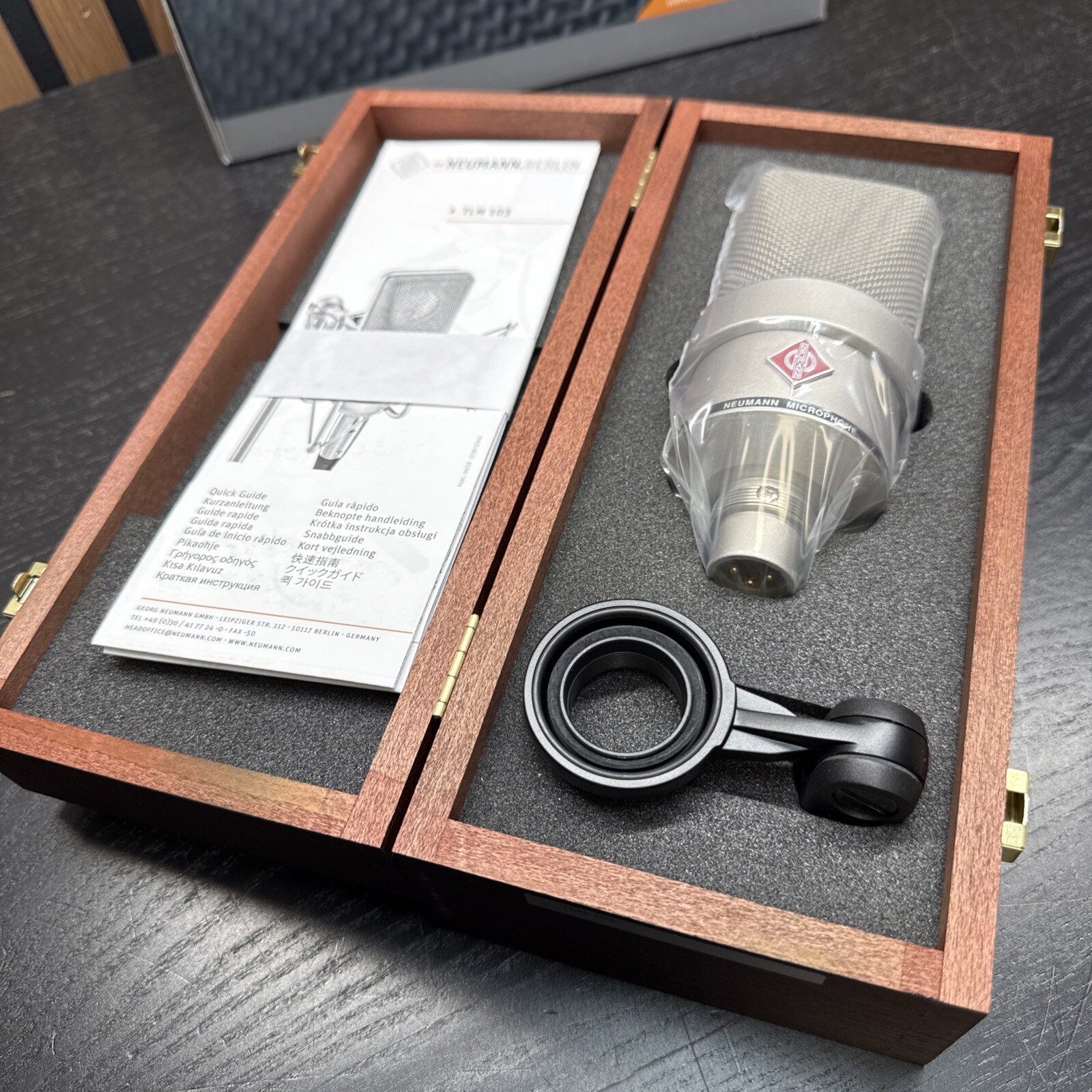 New TLM 103 Large-diaphragm Condenser Microphone Nickel