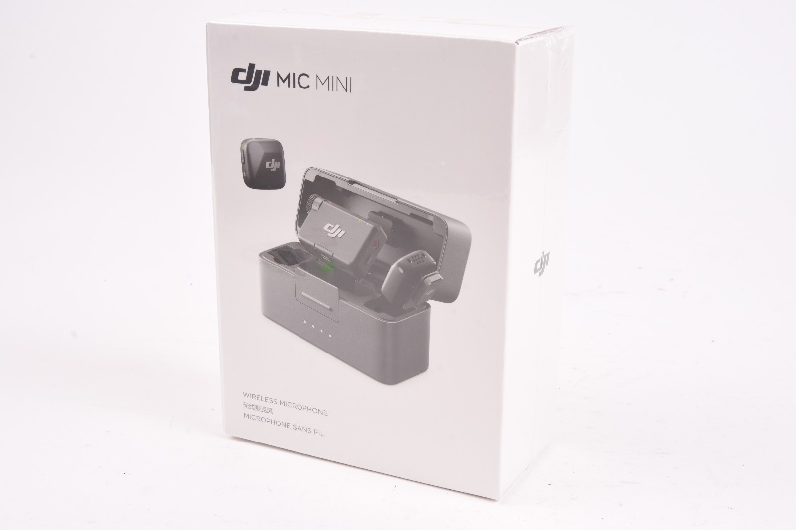 DJI Mic Mini Wireless Microphone Combo with Charging Case LNIB #T-62QTB