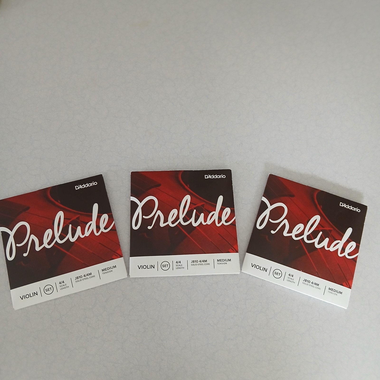 Prelude Violin Strings – 3 Sets 4/4
