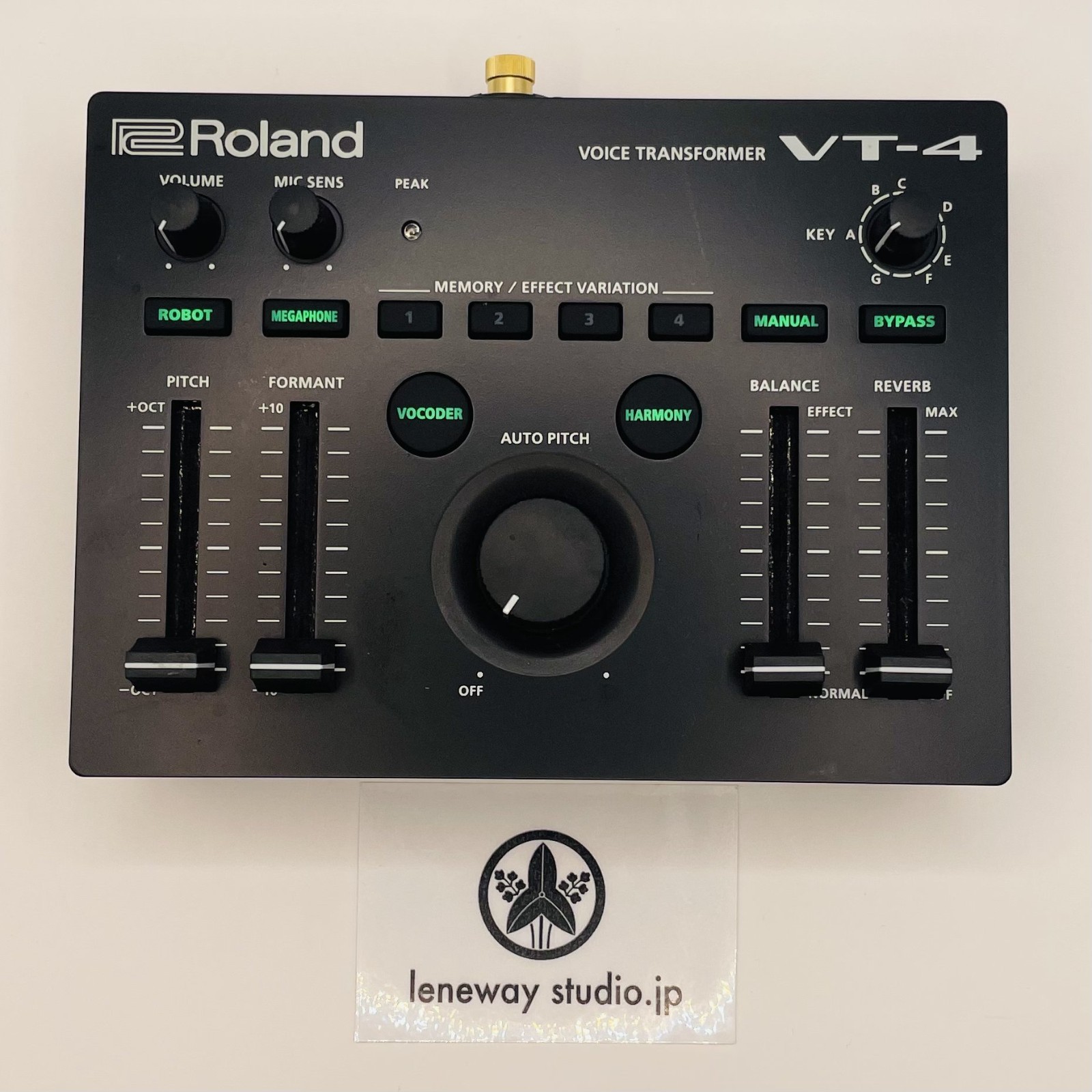 Roland VT-4 Voice Transformer Effect Processor Vocal Tabletop Voice Transformer