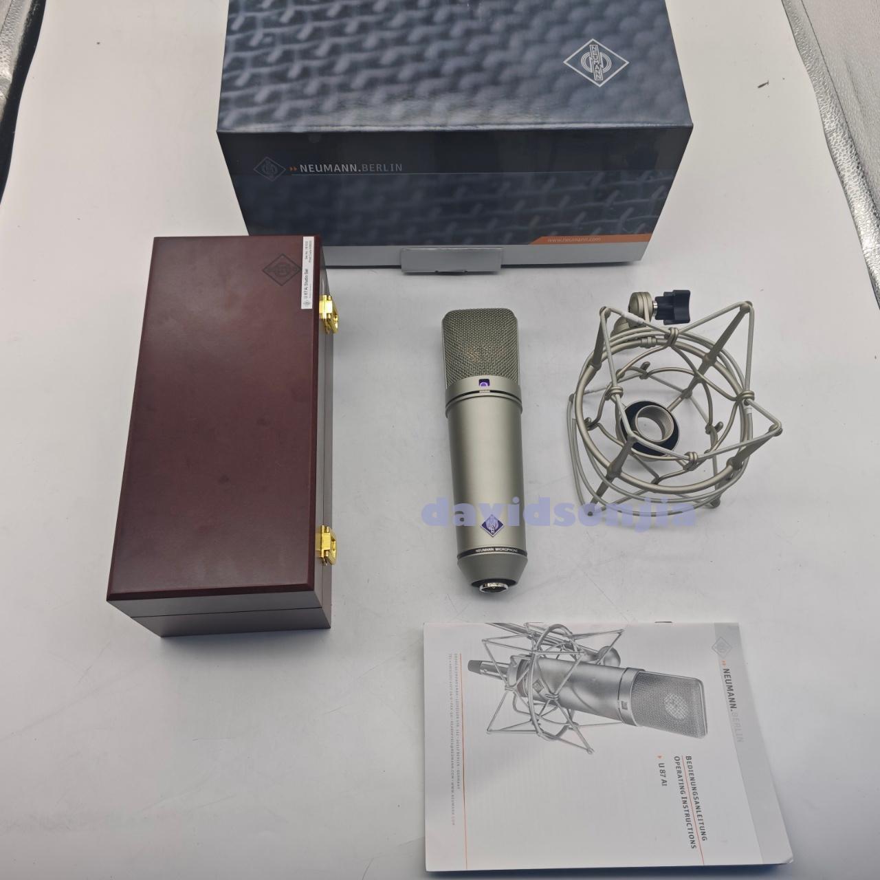 U87 Style Large Diaphragm Condenser Mic Multipattern Studio Recording
