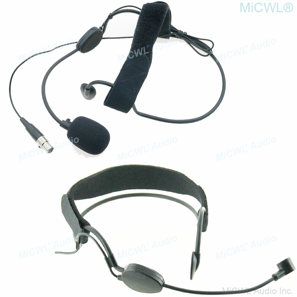 Condenser Headset Microphone for AKG Samson Wireless mini XLR 3Pin Big Head Wear