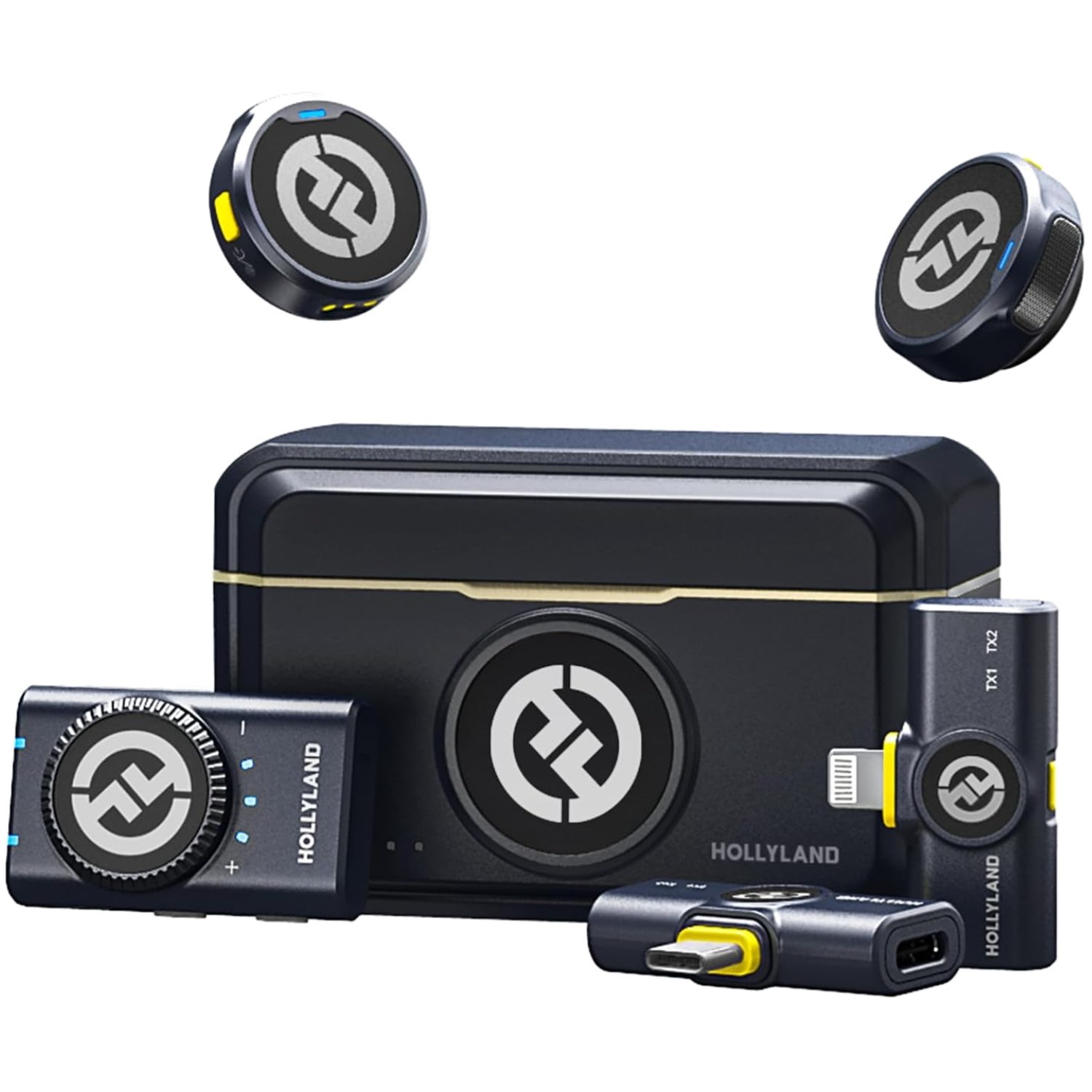Lark M2 Wireless Mic 48kHz/24-bit, Noise Cancelling, 40h Use