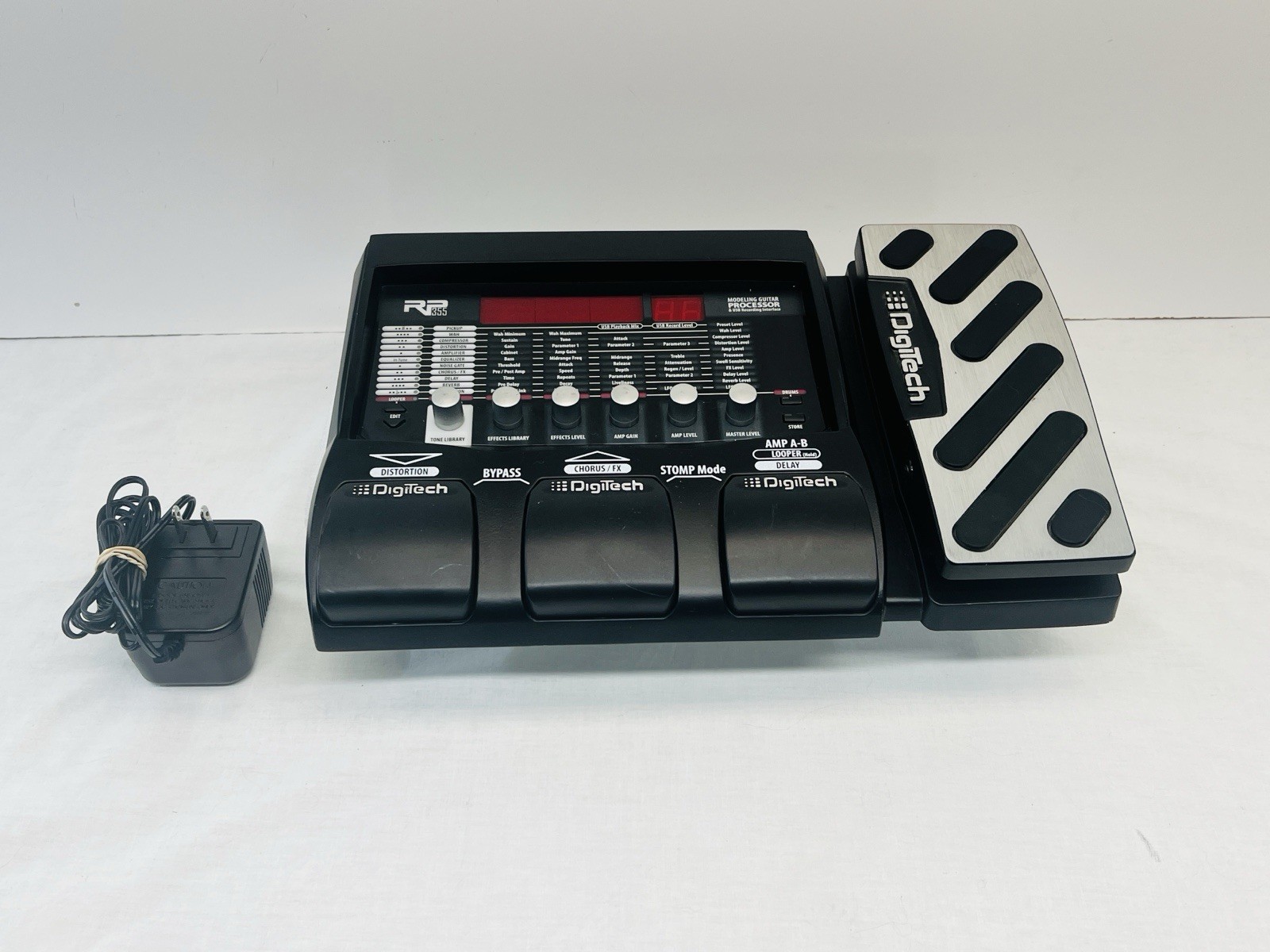 DigiTech Multi Effects Processor RP355 Guitar Effect Pedal Amp Modeling Audio