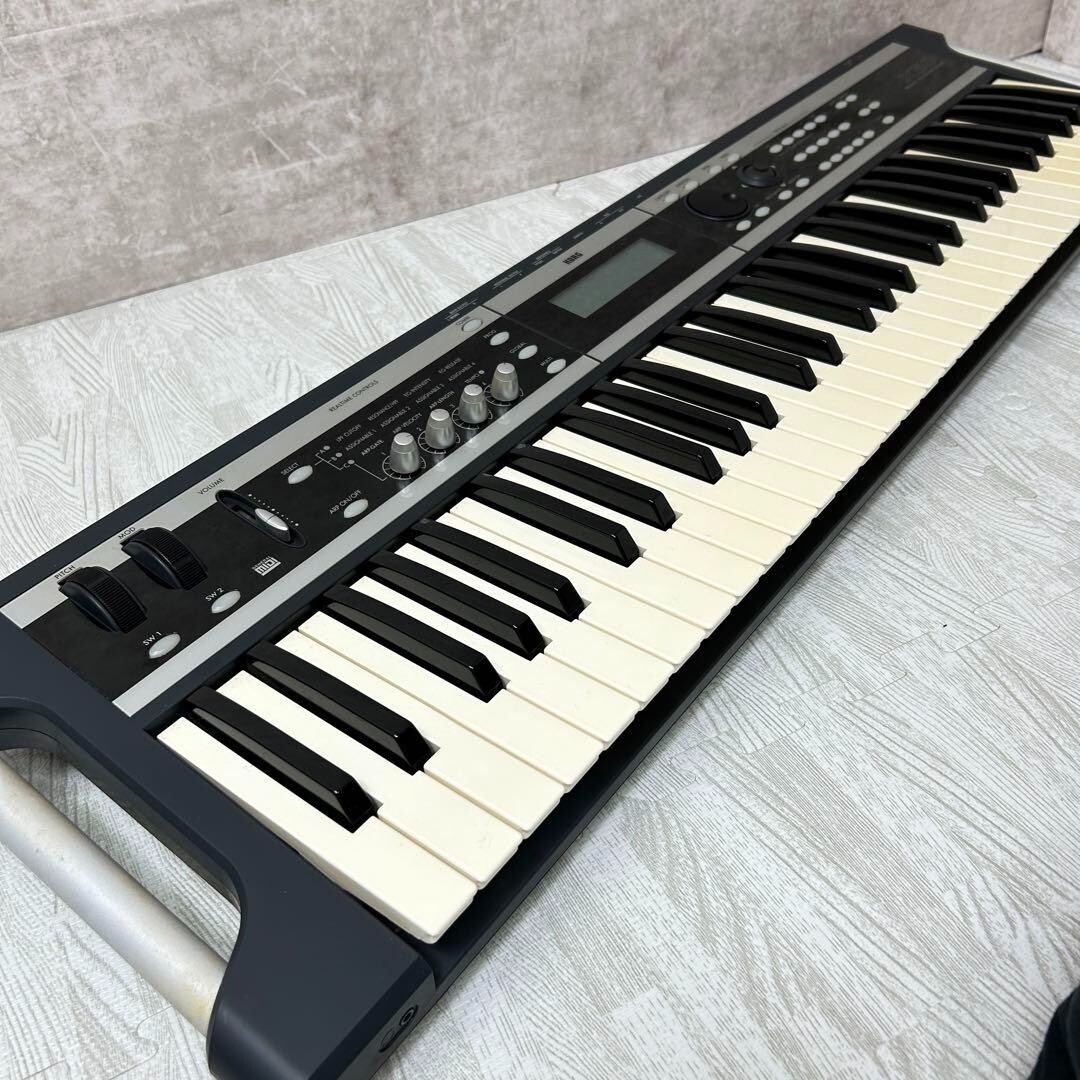 KORG X50 61-Key Synthesizer Keyboard Black Good GP
