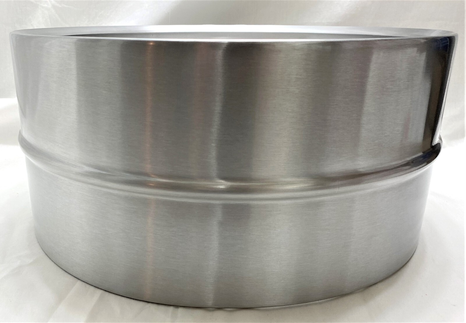 Spun Aluminum 6.5×14 Snare Drum Shell w/Bead Polished Lacquer Finish