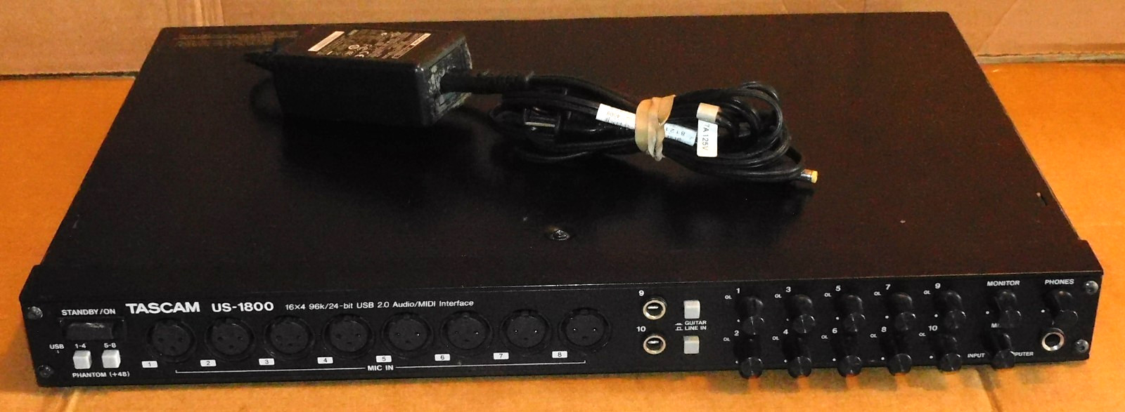 Tascam US-1800 Analog Recording Interface