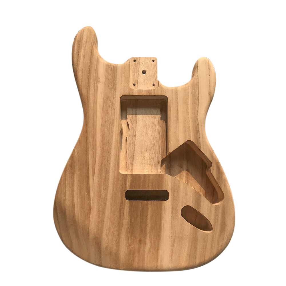 Polished Wood Type Electric Maple Guitar Barrel Body Electric Guitar Barrel K1K7