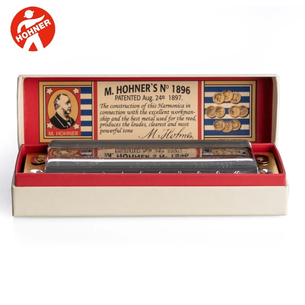 Hohner M202199 125th Anniversary Edition 1896 Marine Band Key of C Harmonica