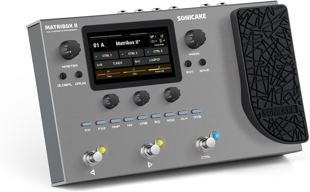 SONICAKE Matribox II Multi Effects Processor Amp Modeling MIDI USB