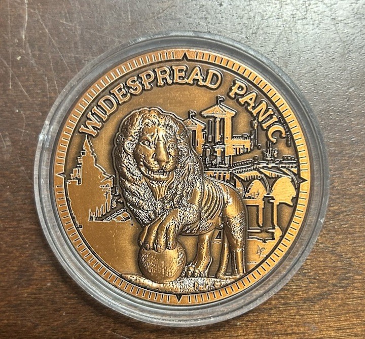 Widespread Panic Coin 2023 St Augustine LION