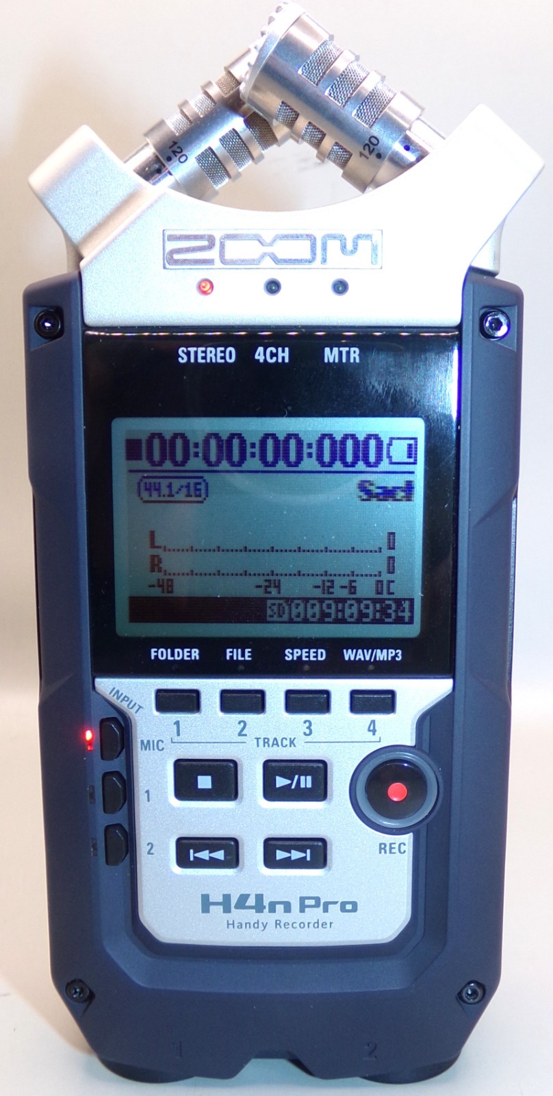 Zoom H4N Pro Multi Track Digital Recorder Tested & Working With 16 GB SD Card