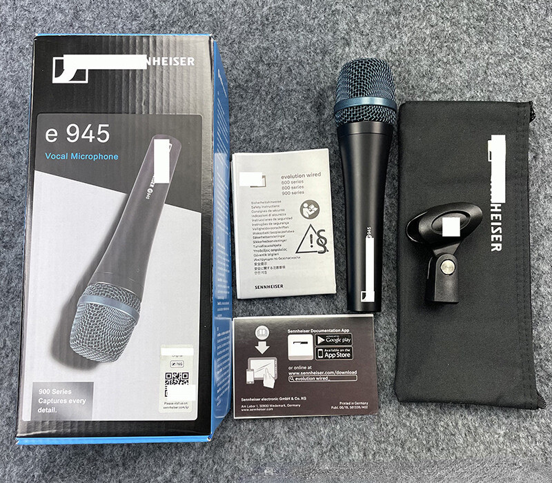 New Sennheiser Professional E 945 Dynamic Super-Cardioid Vocal Microphone Wired