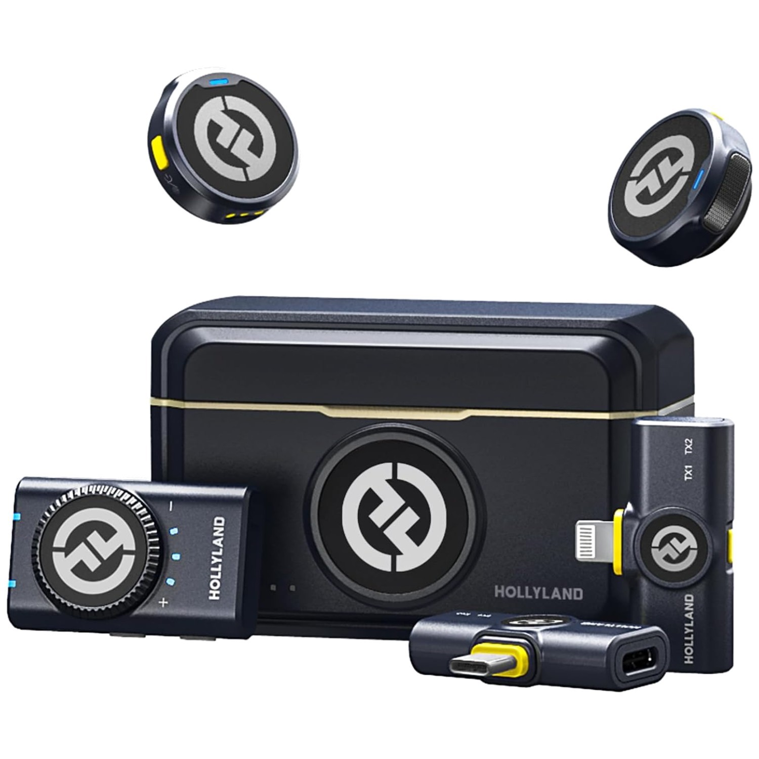 LARK M2 Mini Wireless Mic – 48kHz/24-bit, Noise Cancelling
