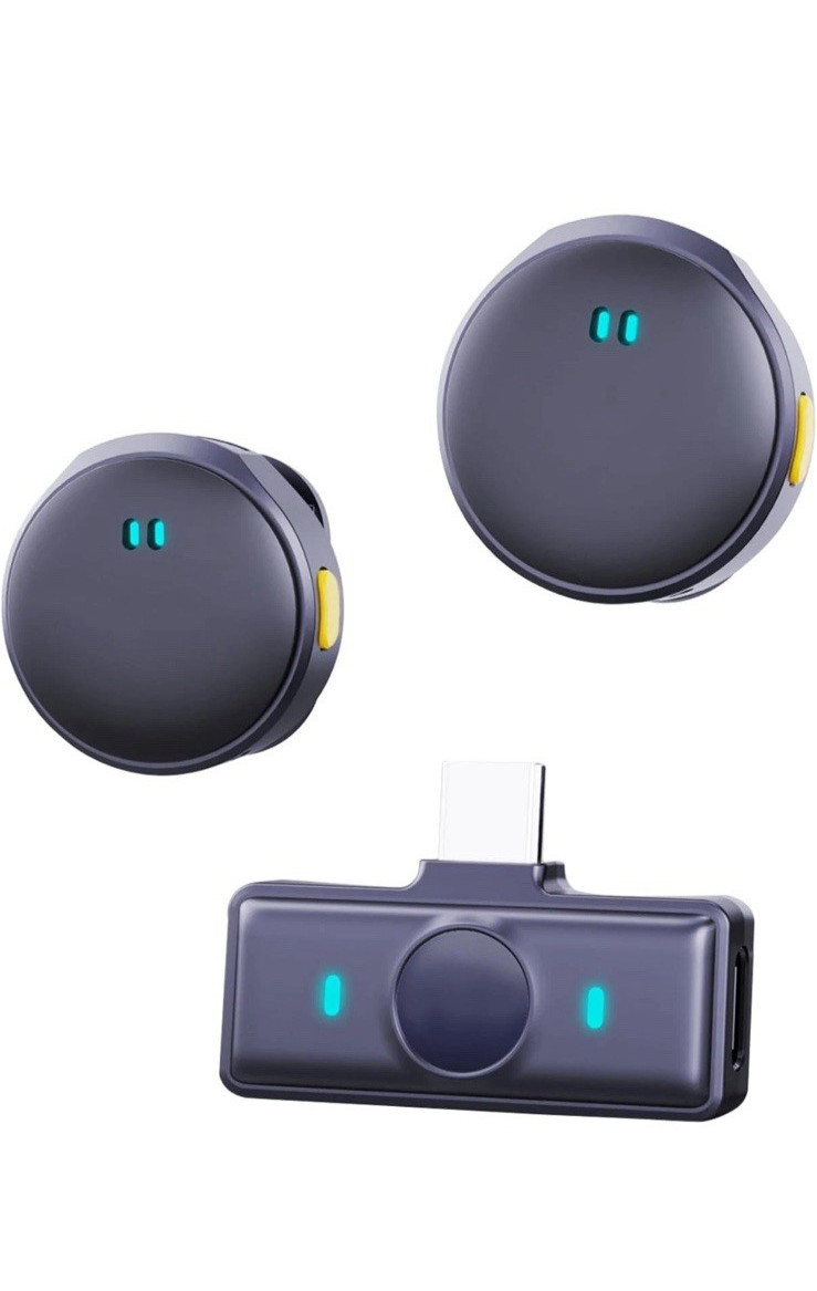 Wireless Lavalier Microphone Lightning Plug & Play, Omnidirectional Type C