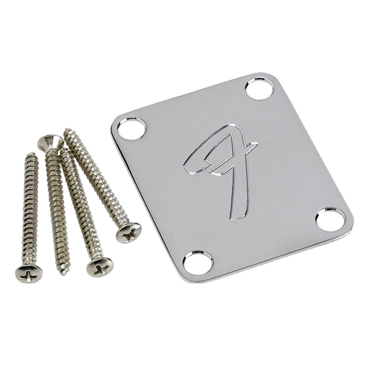 Fender 4-Bolt ’70s Vintage-Style F Logo Neck Plate