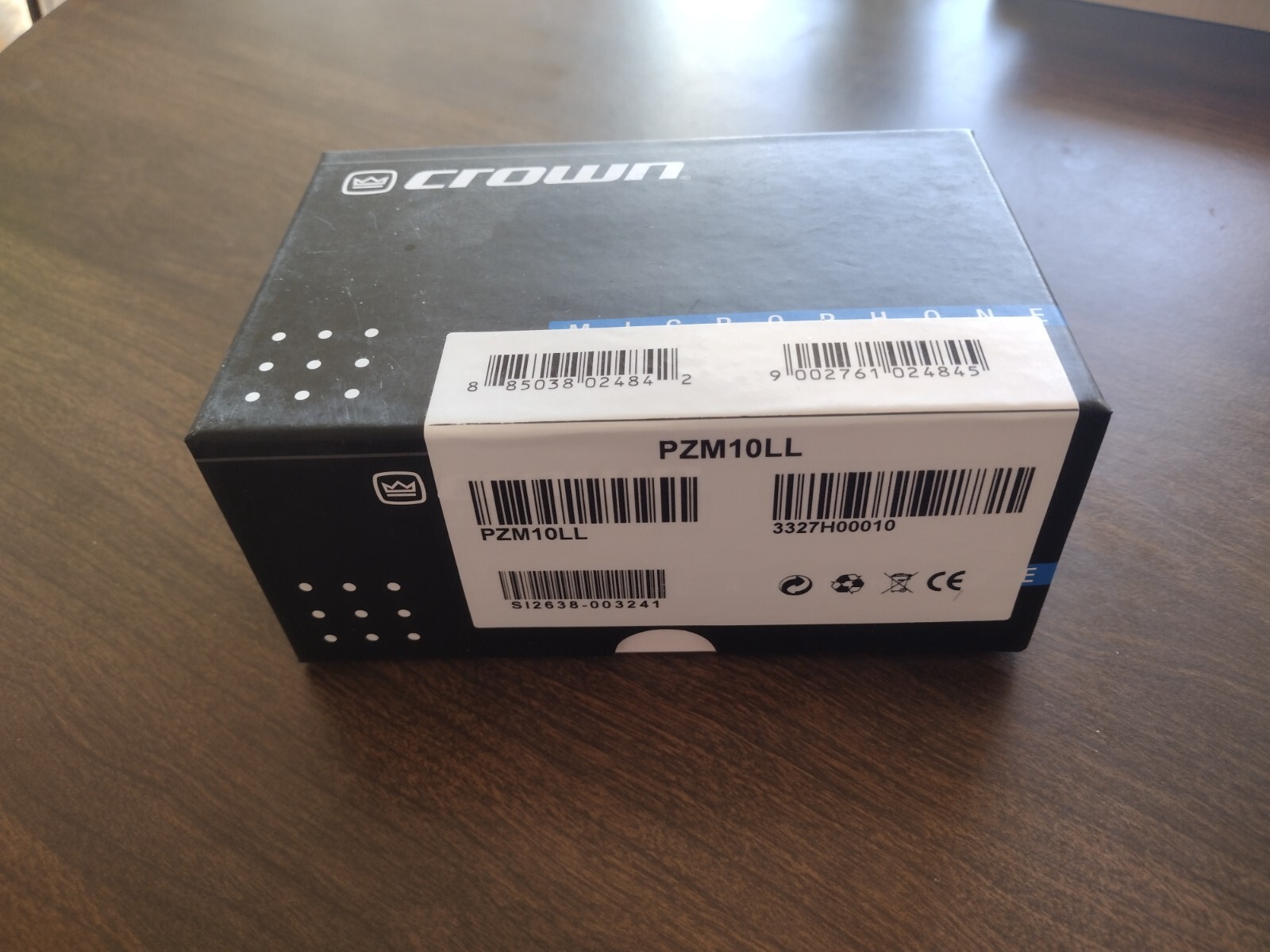 Crown Audio PZM-10LL Brand New Zone Microphone in Box