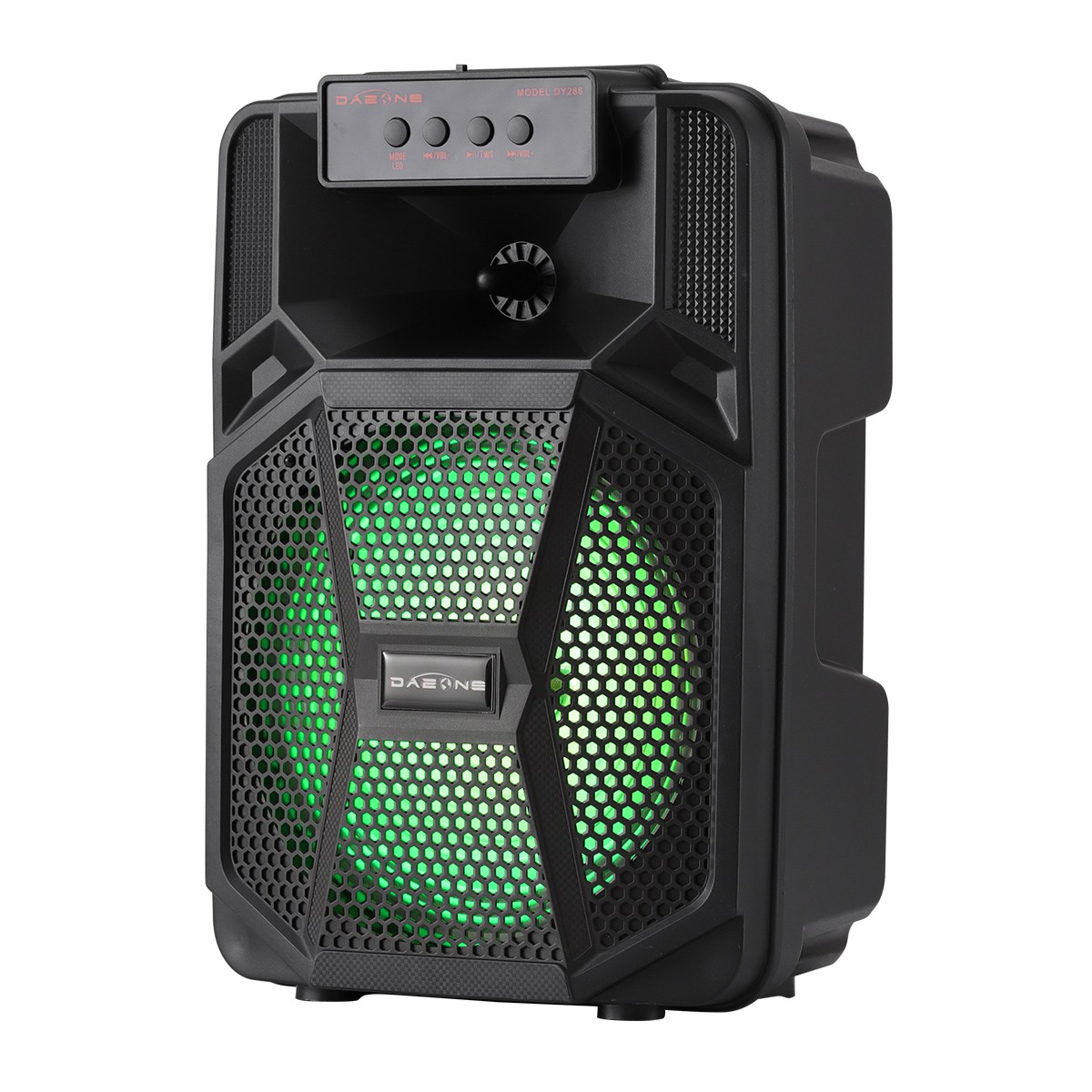 8″BT Bluetooth Wireless Speaker Colorful LED Portable Sound System Party Holiday