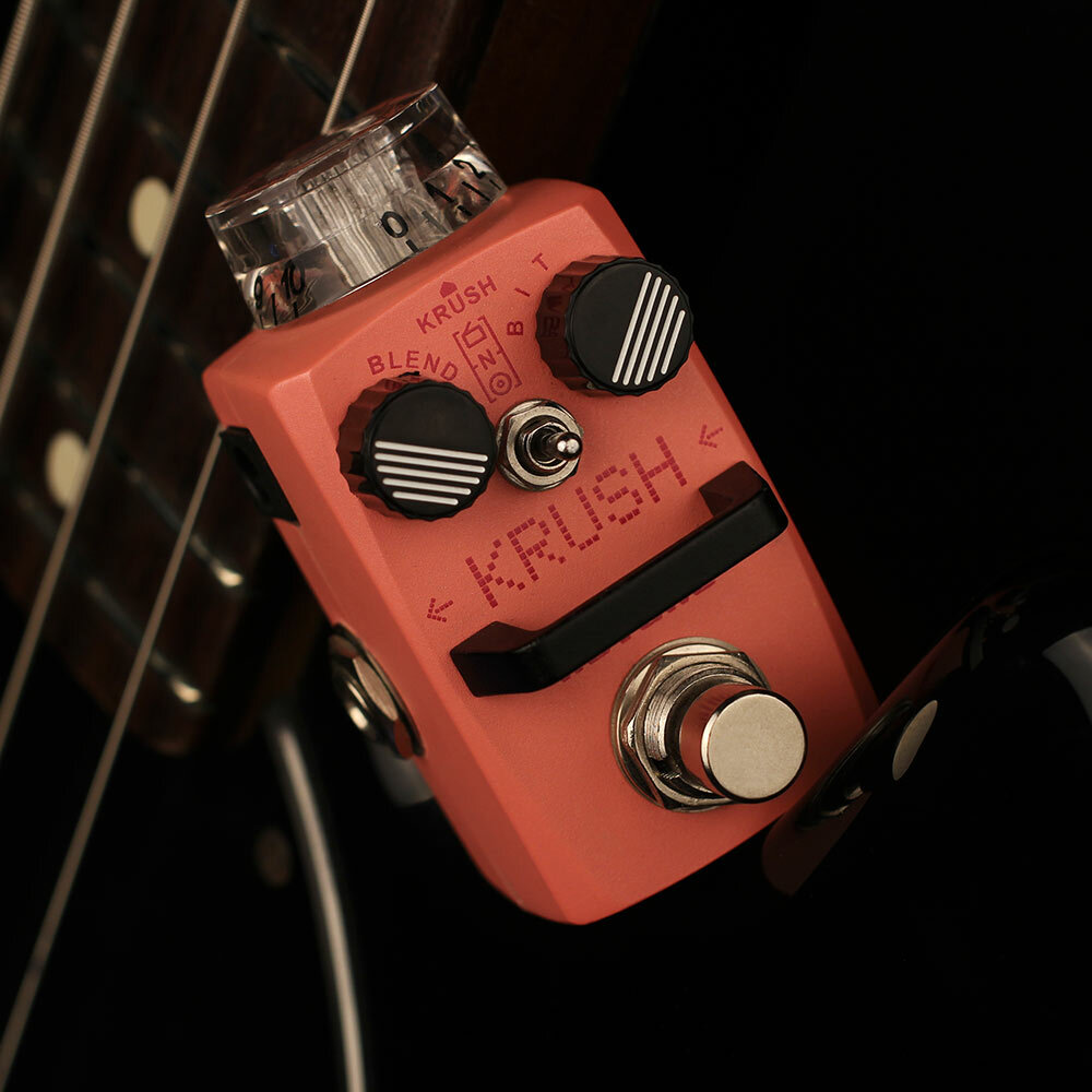 Hotone Skyline Krush Digital Reducer Sample Guitar Bass Synthesizer Effect Pedal