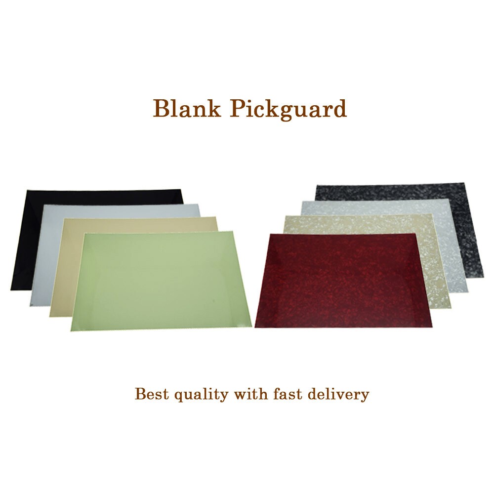 KAISH Blank Pickguard Scratch Plate Material Sheet 290×430(mm) Various Colors