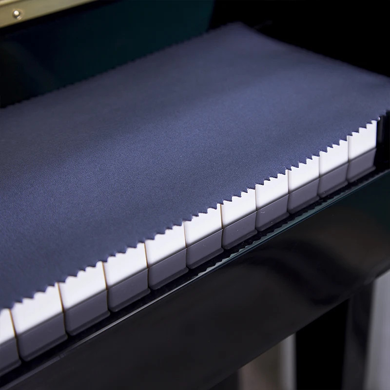 126X18Cm Piano Keyboard anti Dust Keys Cover Cloth Nordic Keyboard Wash-Free Tec