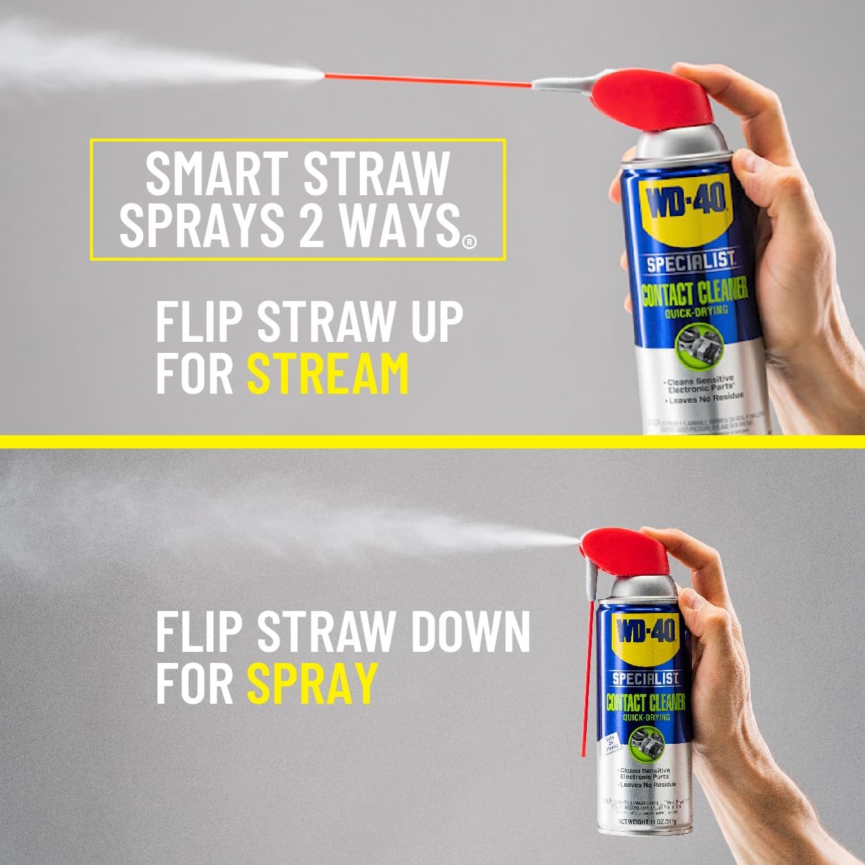 ® Contact Cleaner for Metal, Plastic, Rubber, Electrical Contacts, Battery Te…