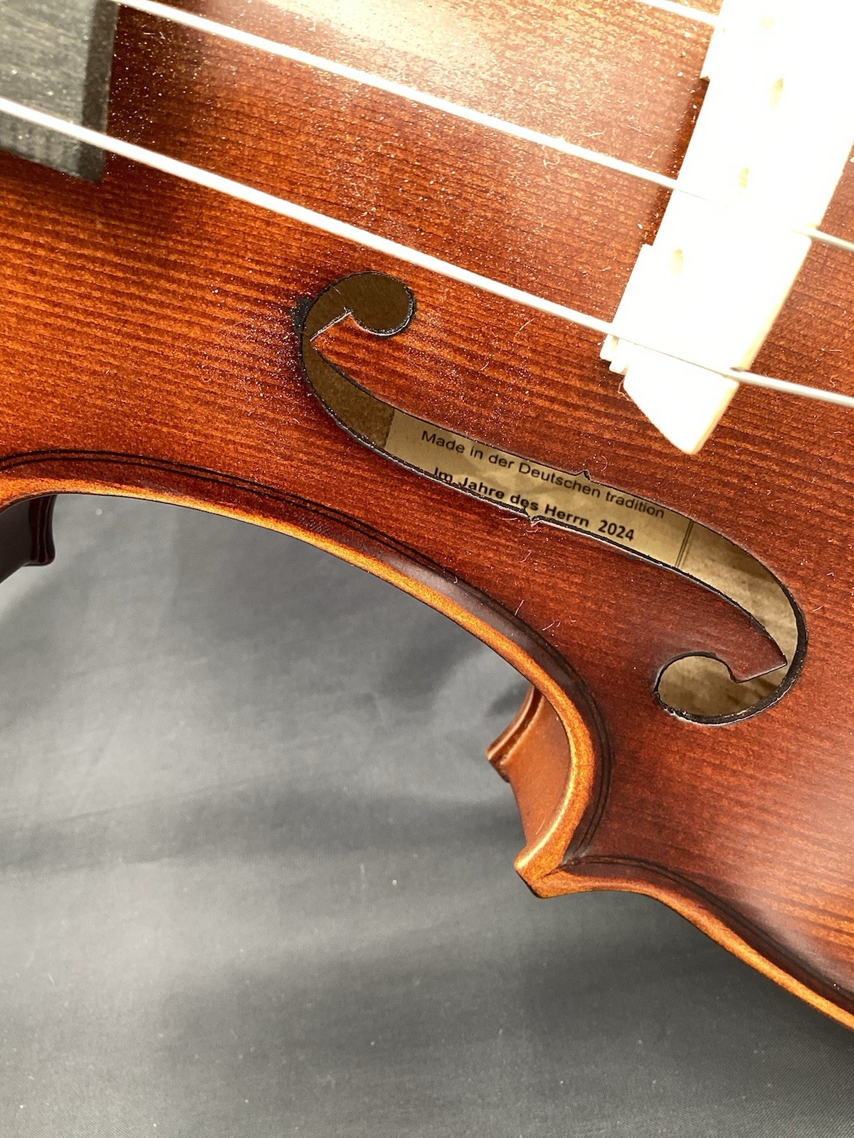 Bunnel Pupil Made In Der Deutschen Tradition 2024 Violin Used