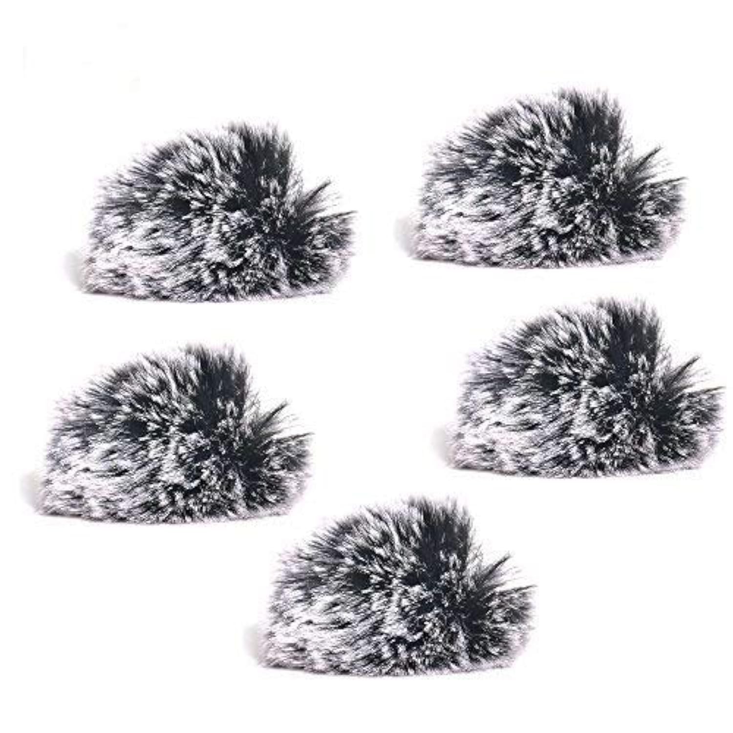 Lavalier Microphone Wind Screen Furry Muffs Diameter 1cm Fits Mo K8 Microphone