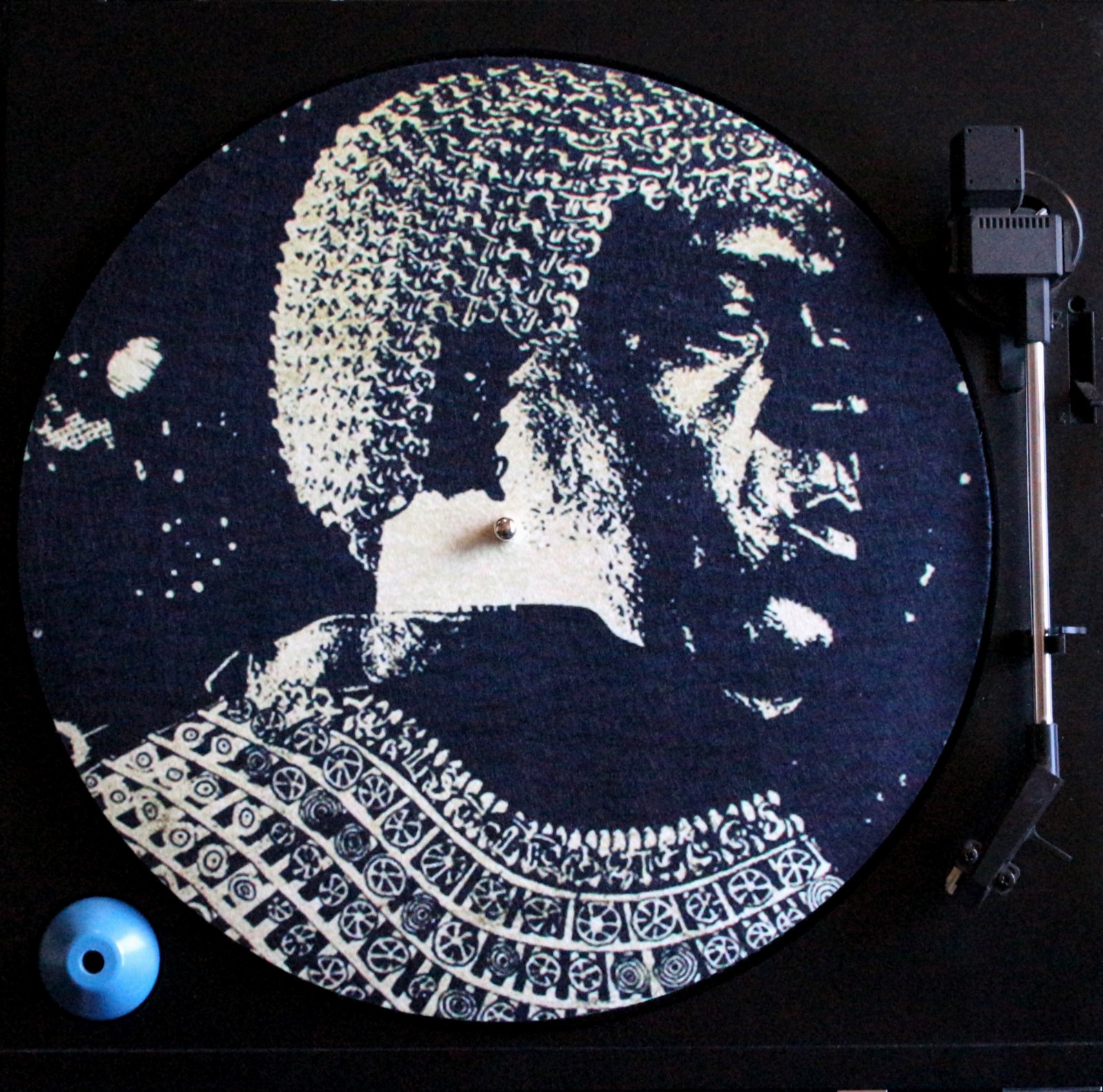 NEW Sun Ra turntable slipmat LAST ONE! cosmic jazz afrofuturism