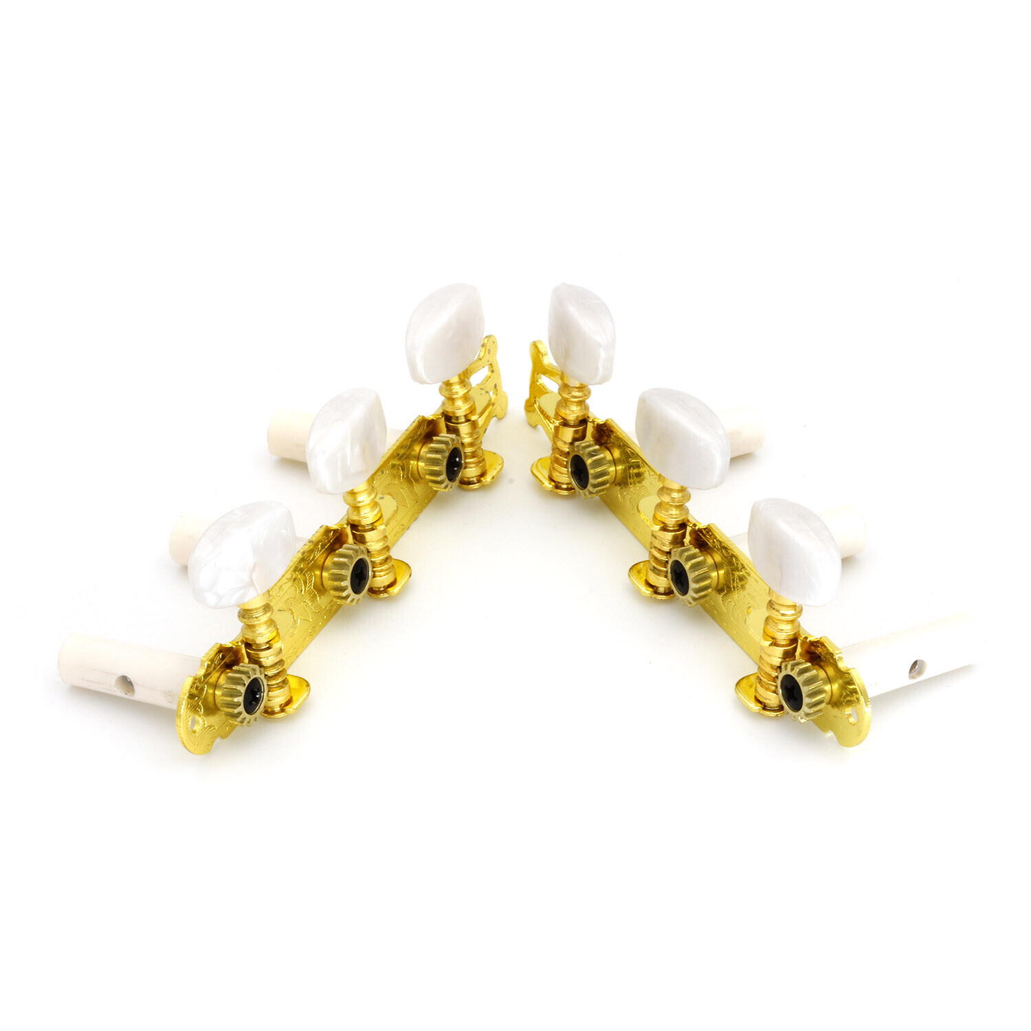 Gold Plated Classical Guitar String Tuners Tuning Peg Keys Machine Heads 3R3L